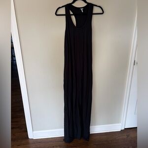 SOLOW Black Maxi Dress
